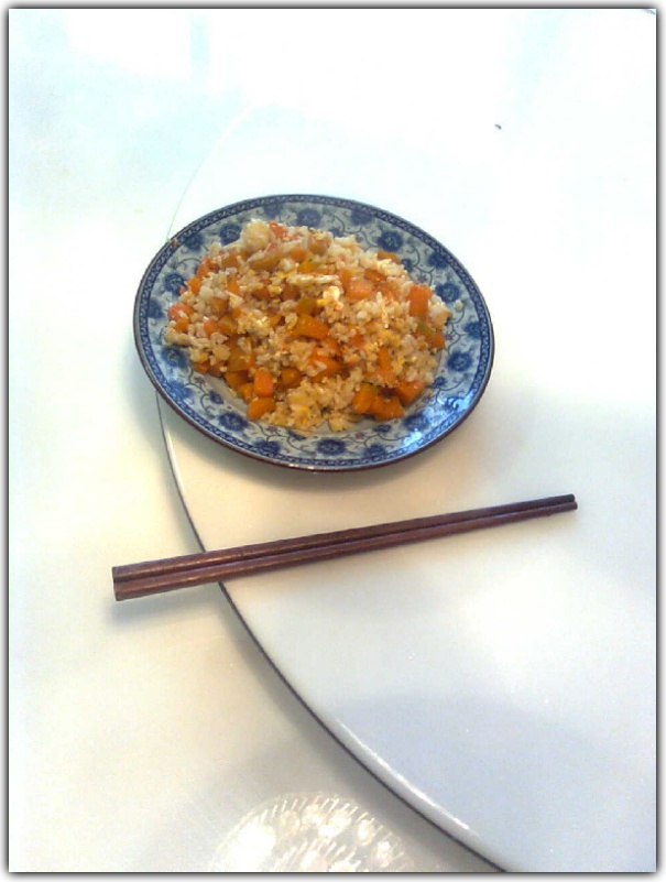 南瓜酱炒饭
