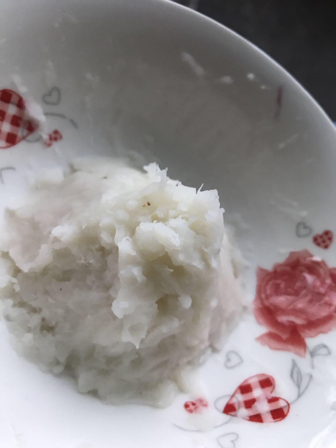 假装冰淇凌的蓝莓山药泥，附蓝莓酱的做法  宝宝辅食营养食谱菜谱