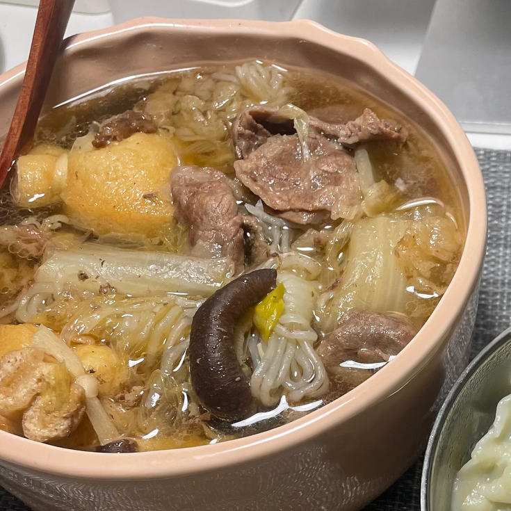 家庭简易版寿喜锅