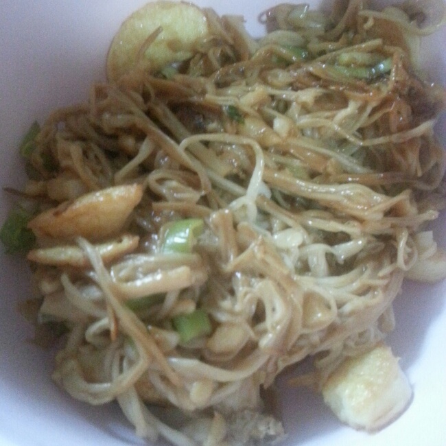 超级下饭菜--金针菇日本豆腐
