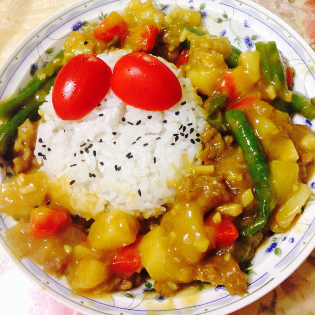 咖喱牛肉饭