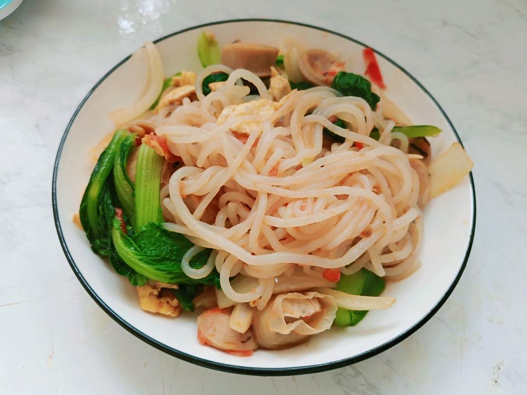 炒魔芋面（减肥）