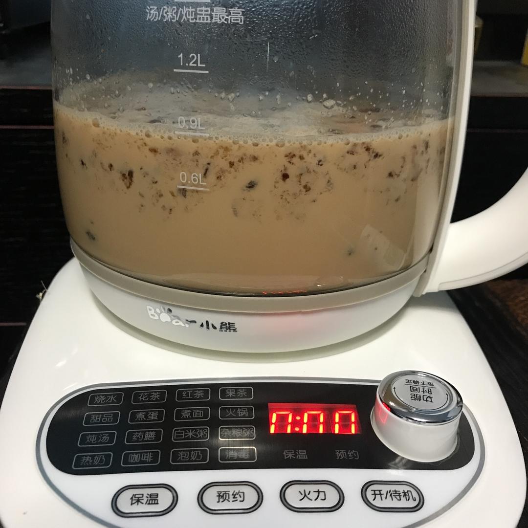 养生壶炖桃胶