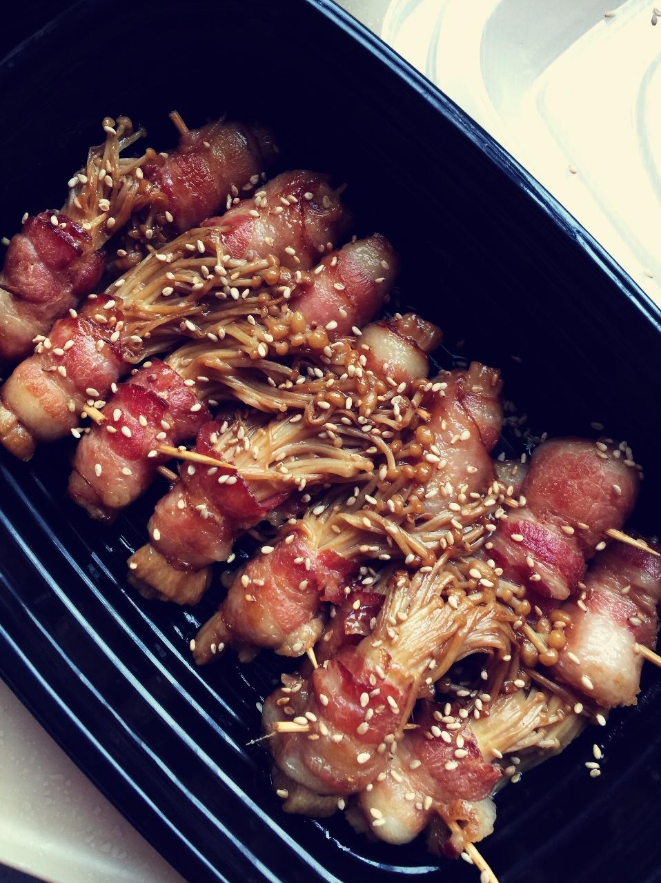 金针菇培根卷