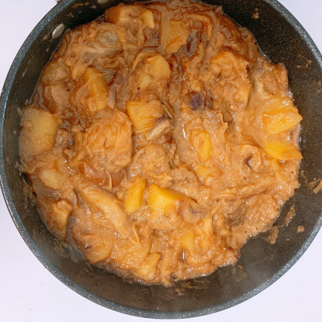 土豆焖茄瓜的做法