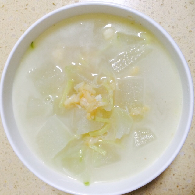 给熬夜族:冬瓜瑶柱汤