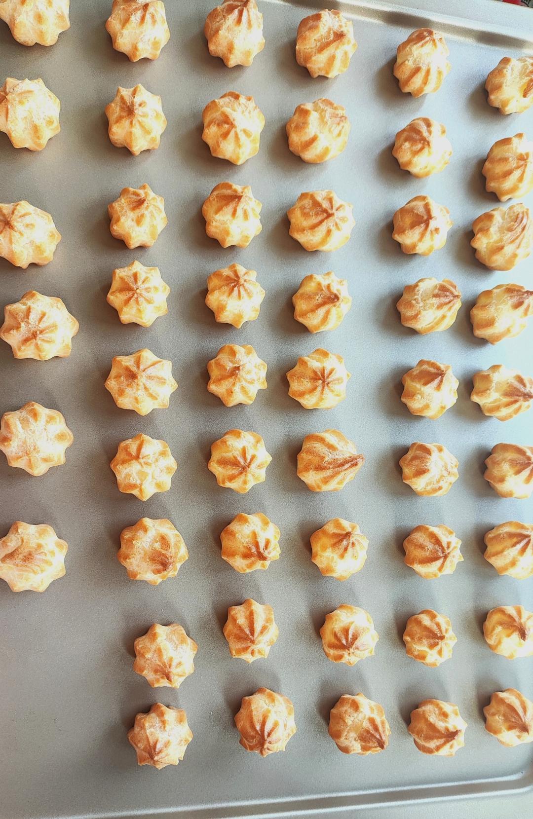 玉米油版小泡芙的做法