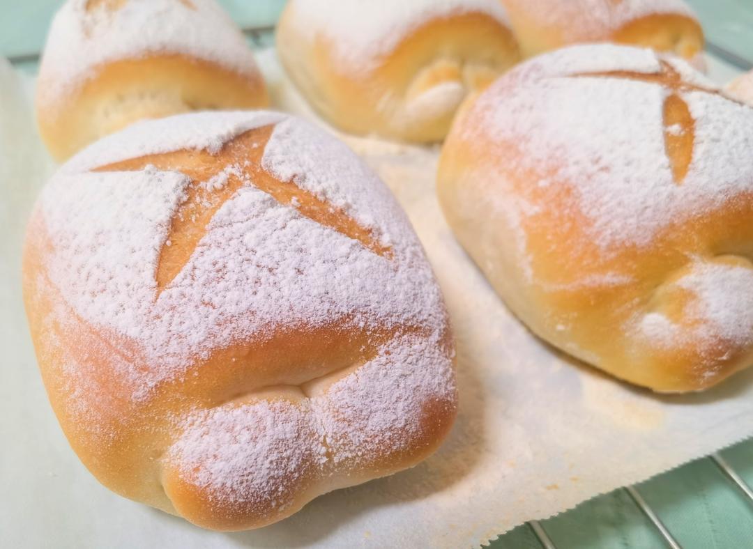 纯奶手撕吐司的做法 步骤1