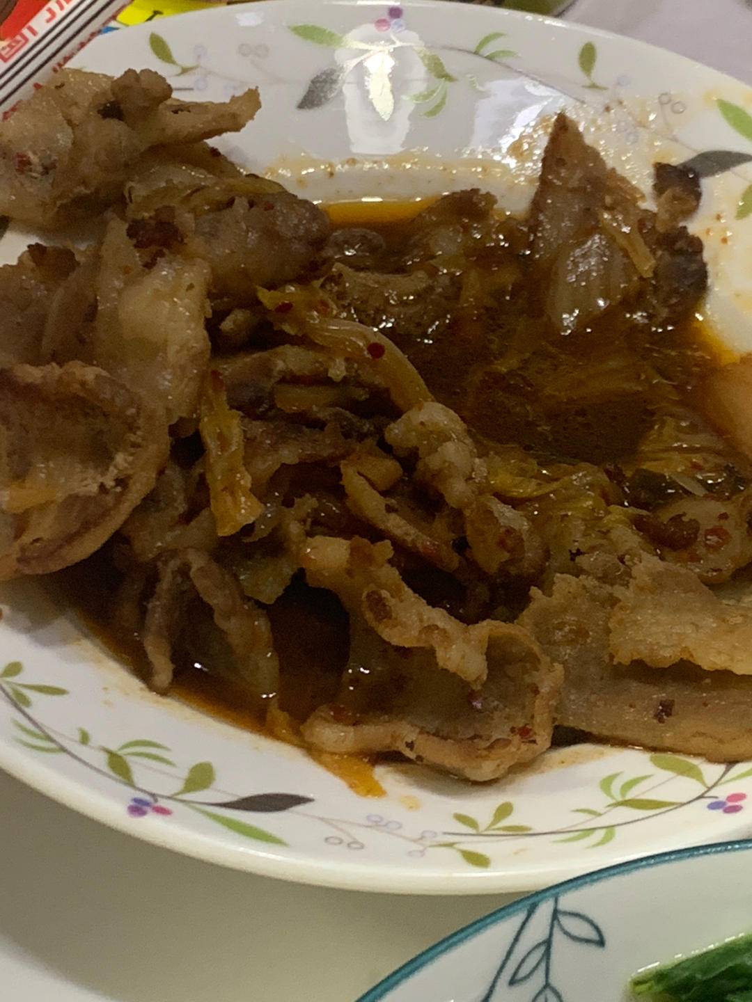 秘制泡菜炒五花肉