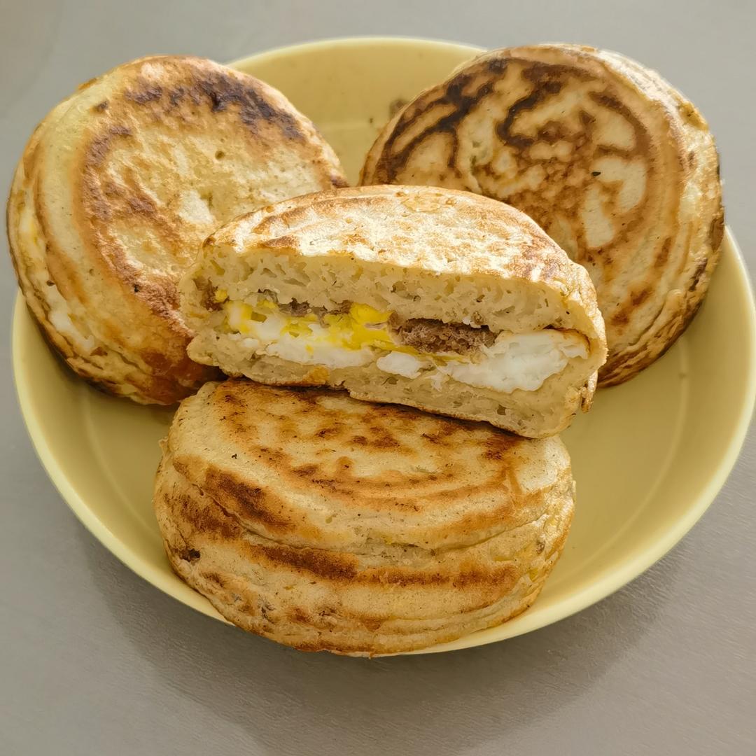 我家的鸡蛋汉堡超好吃