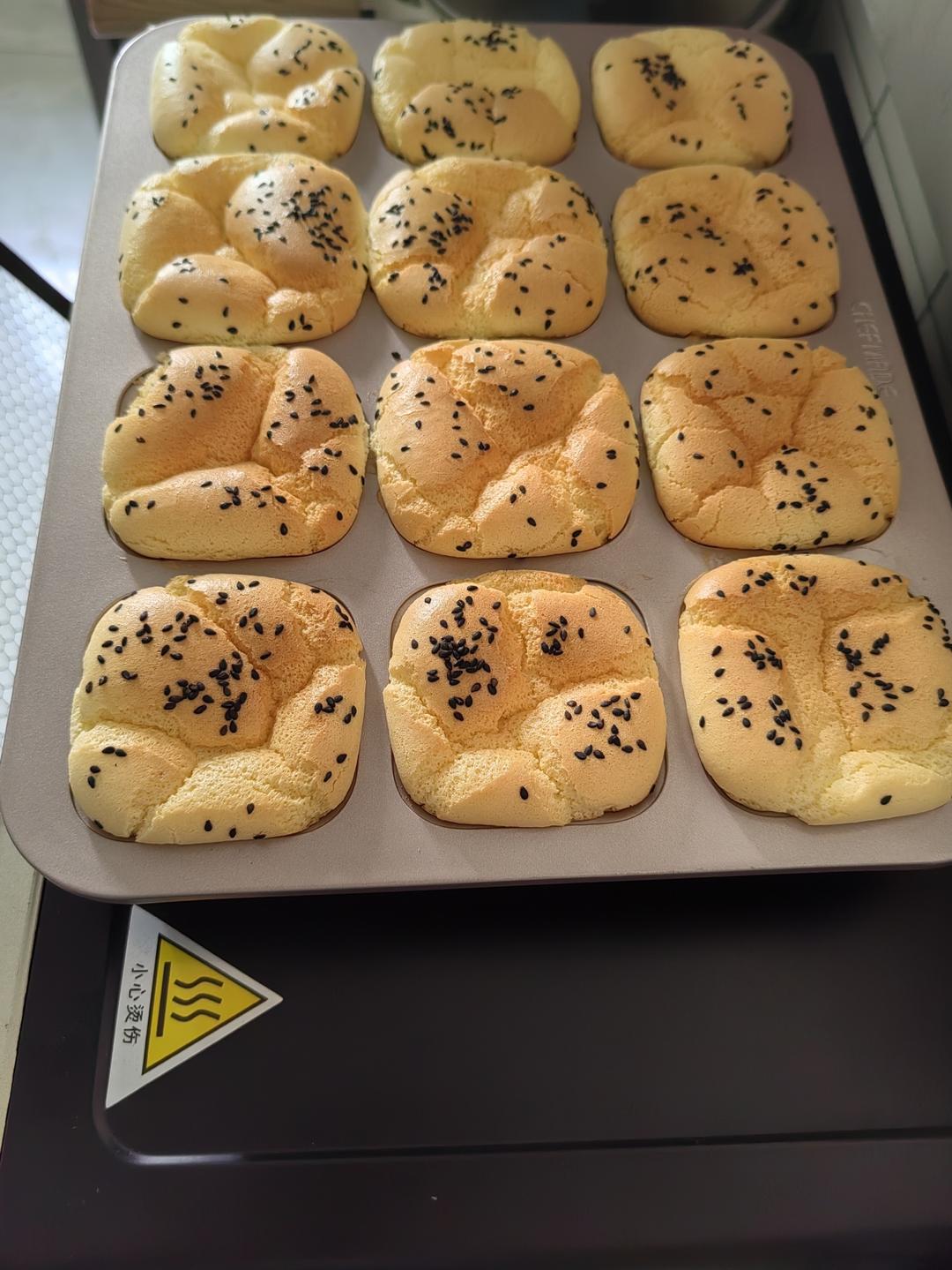 戚风小纸杯蛋糕