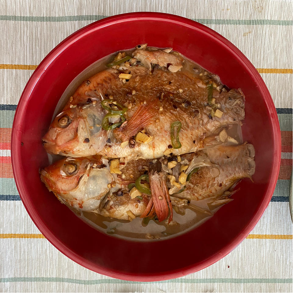 家常红烧鱼