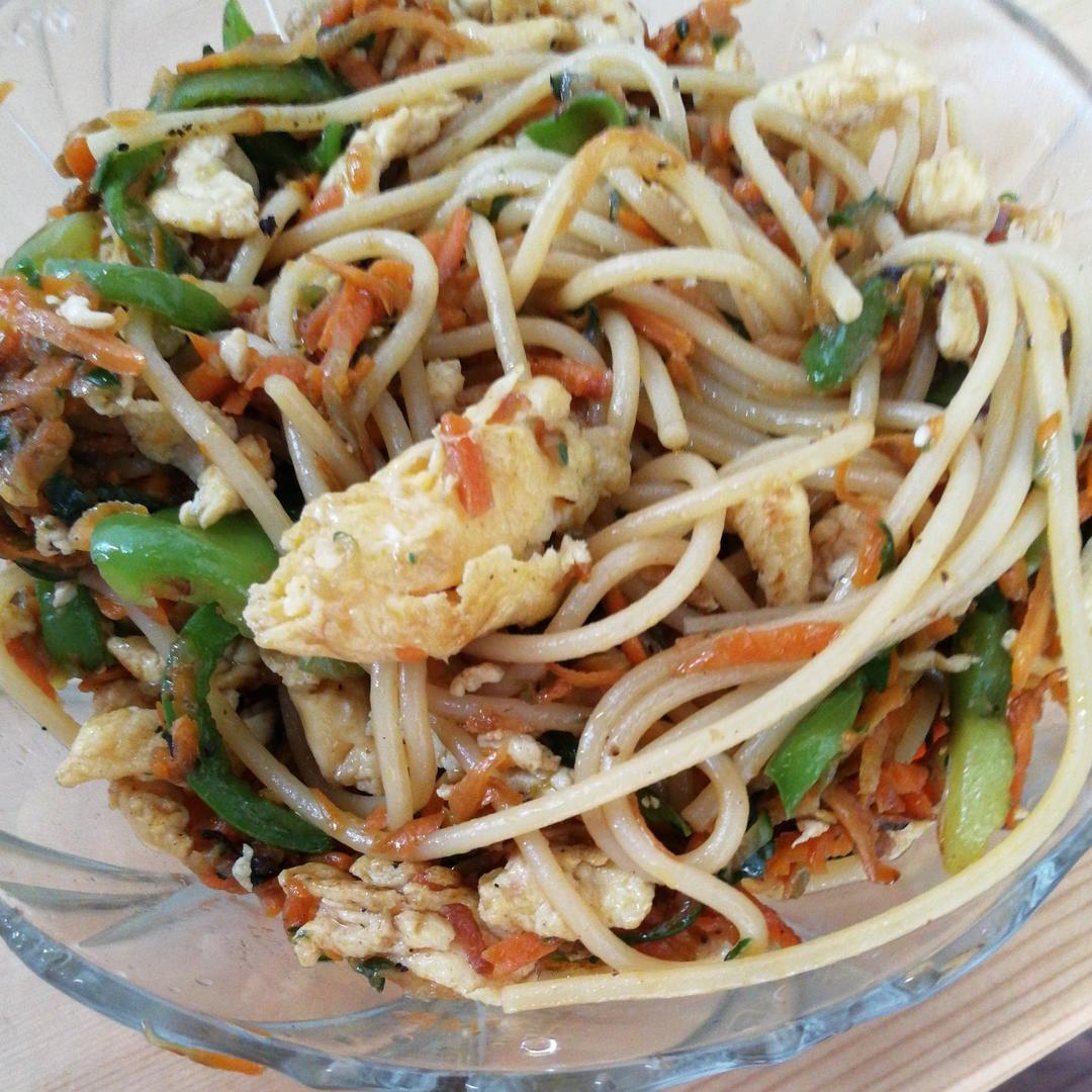 胡萝卜土豆牛肉意面