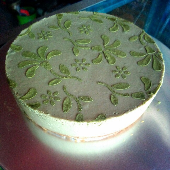 蓝莓芝士慕斯蛋糕