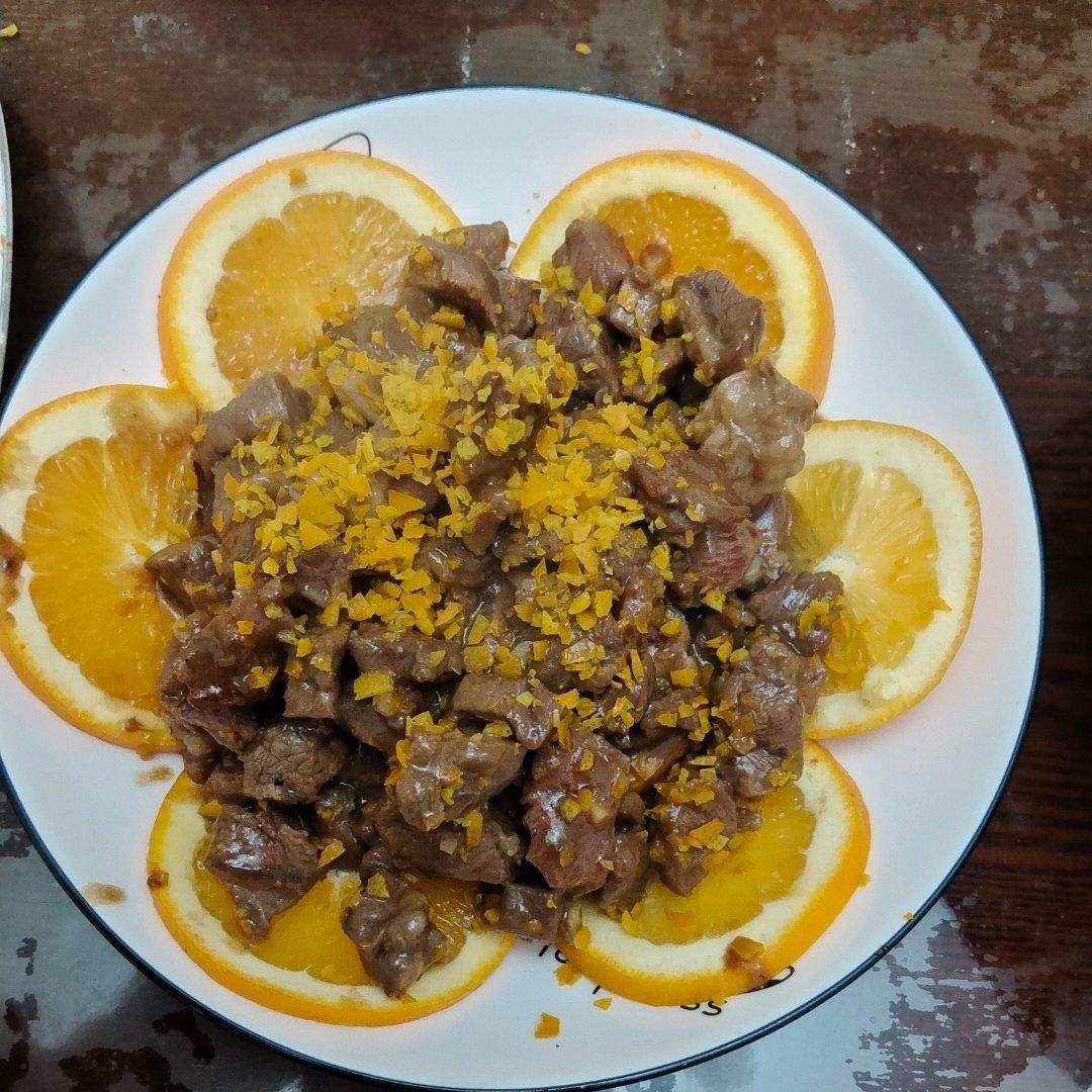 澳洲牛肉｜橙香牛肉粒