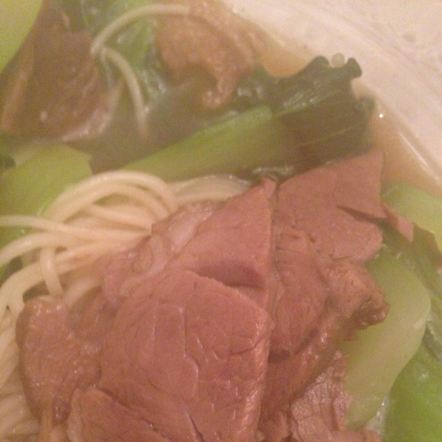 私房红烧牛肉面