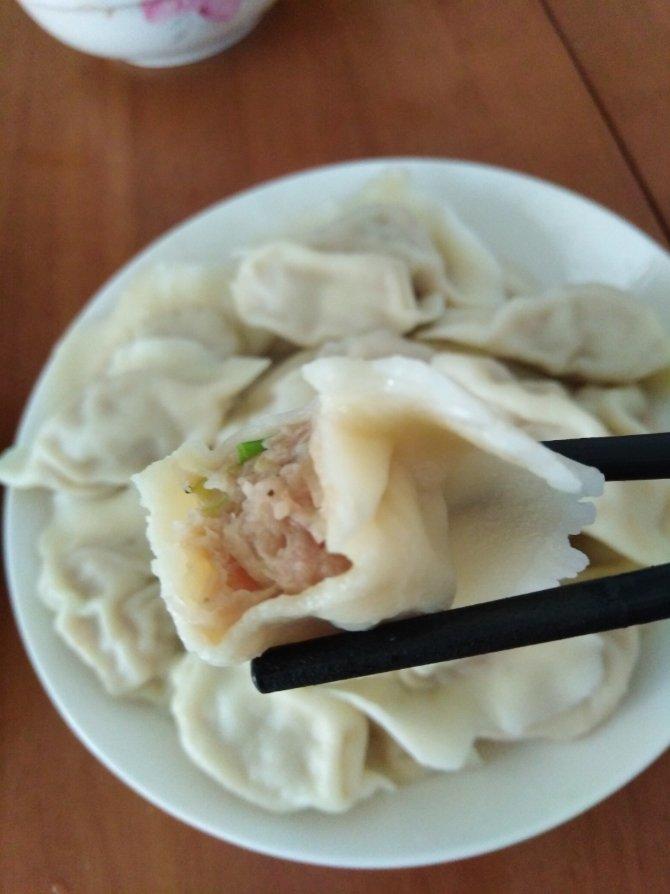 素馅白萝卜水饺图片