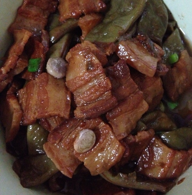 扁豆炖肉