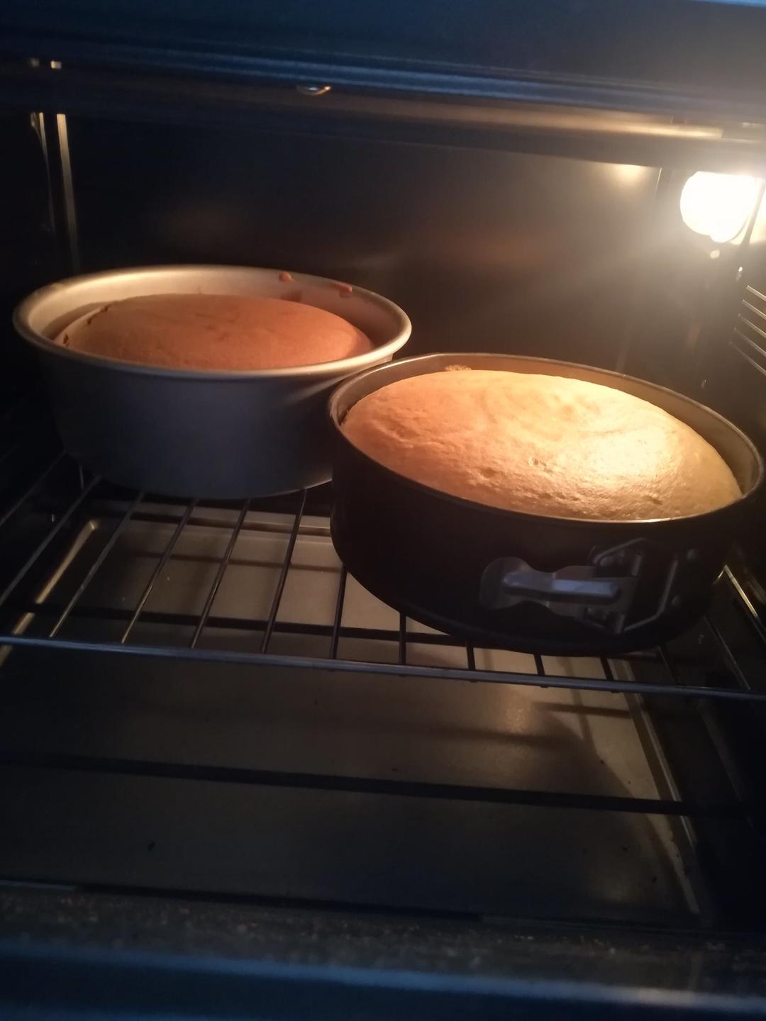 《Tinrry+》戚风蛋糕（6寸配方）（基础、超详细教程）