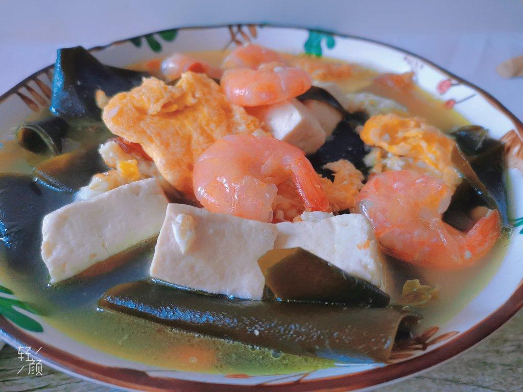 虾仁豆腐汤