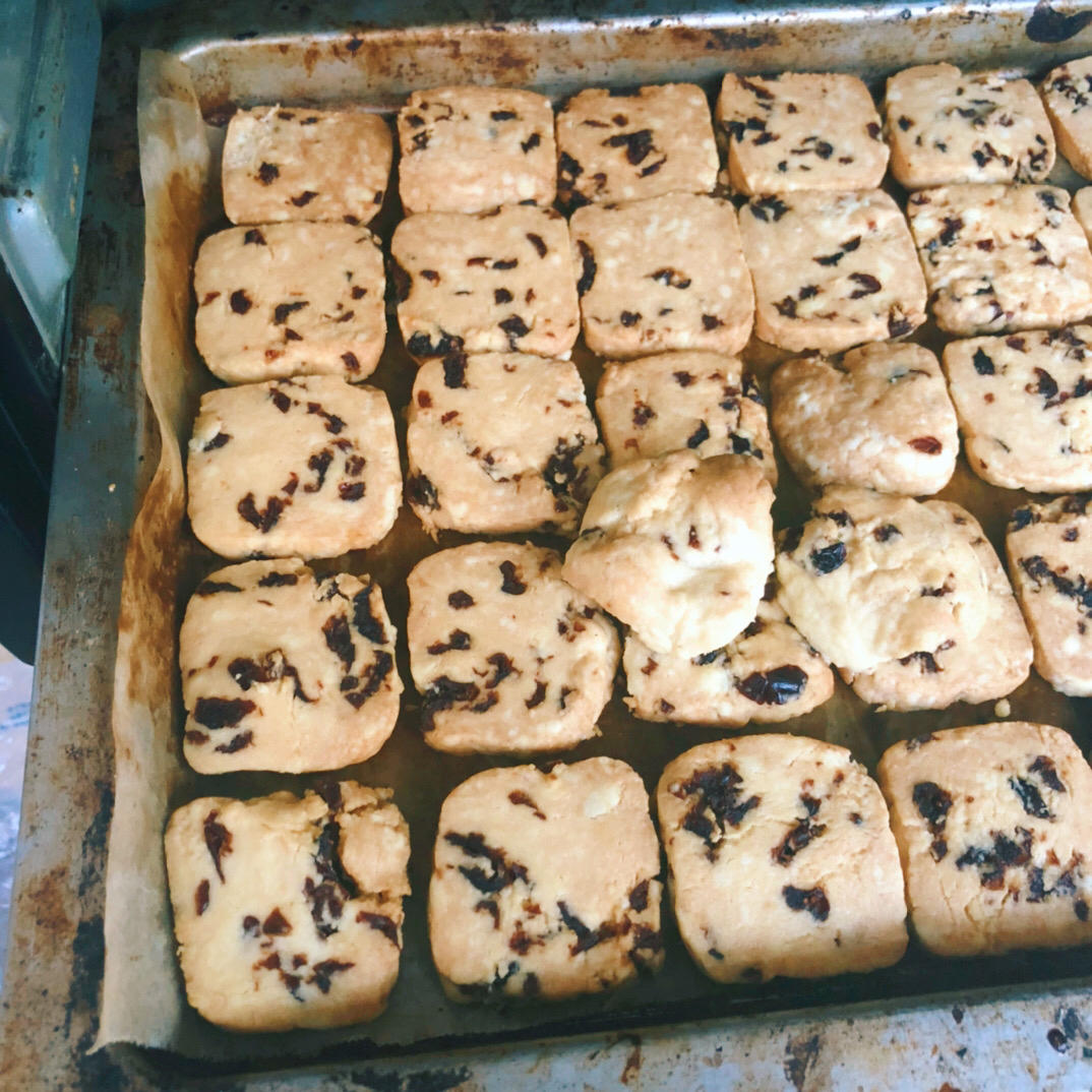 10L小烤箱烤一切--无需技巧零失败蔓越莓曲奇饼干