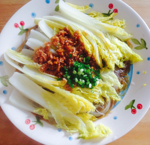 蒜蓉粉丝娃娃菜