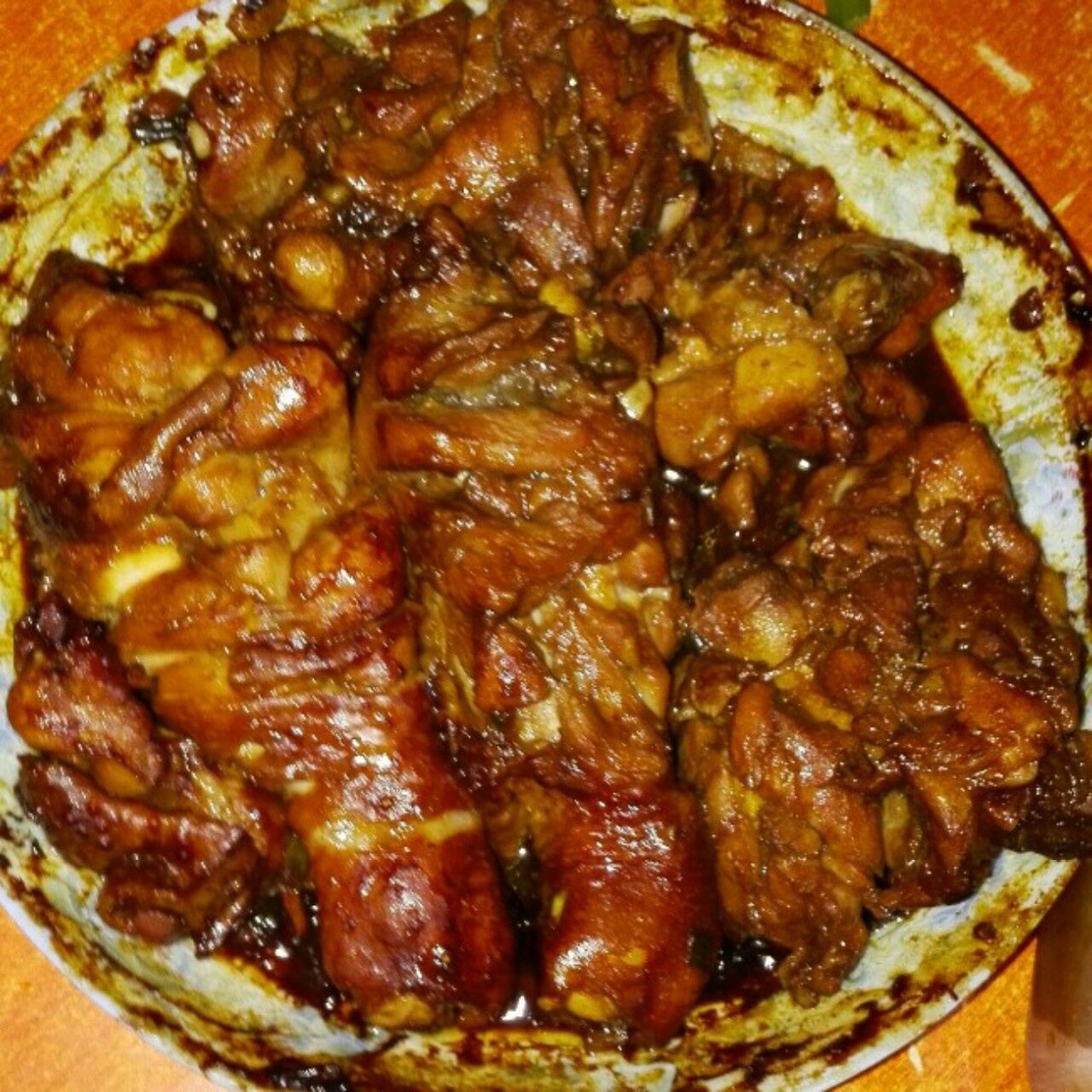 酱香烤鸡腿（微波炉）
