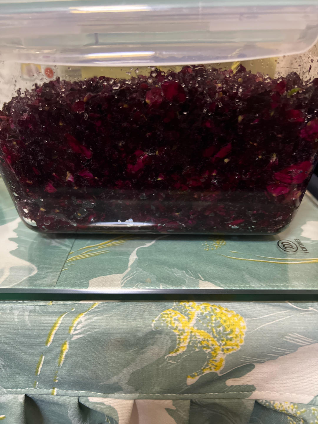 纯手工自制风靡云南的鲜花饼馅料——玫瑰酱