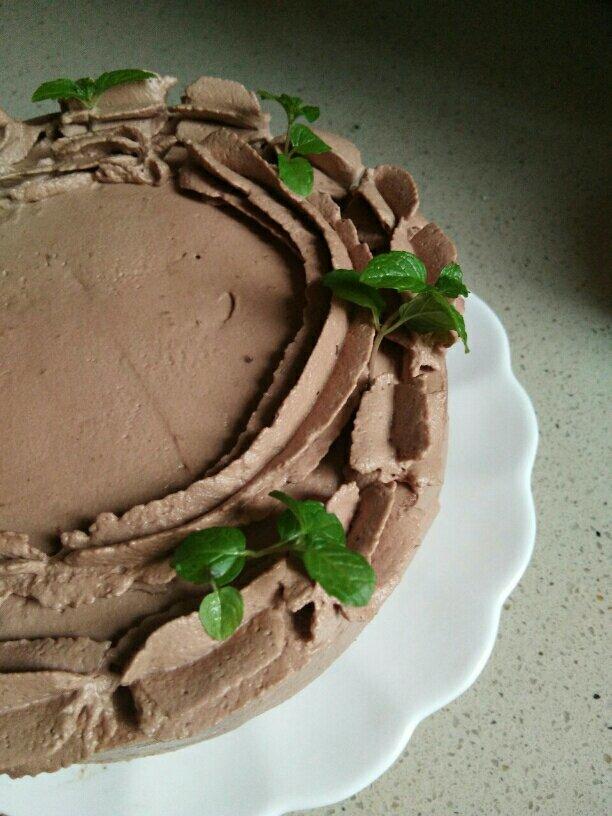 巧克力奶油蛋糕/巧克力奶油的操作手法。/「戚风及其衍生」烘焙视频蛋糕篇2