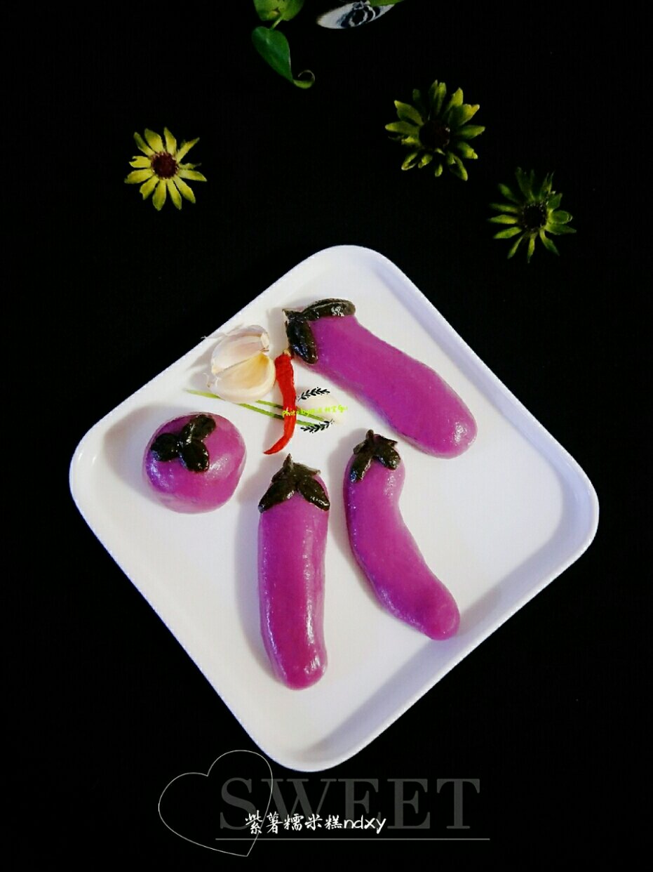 紫薯糯米糕（花式点心）