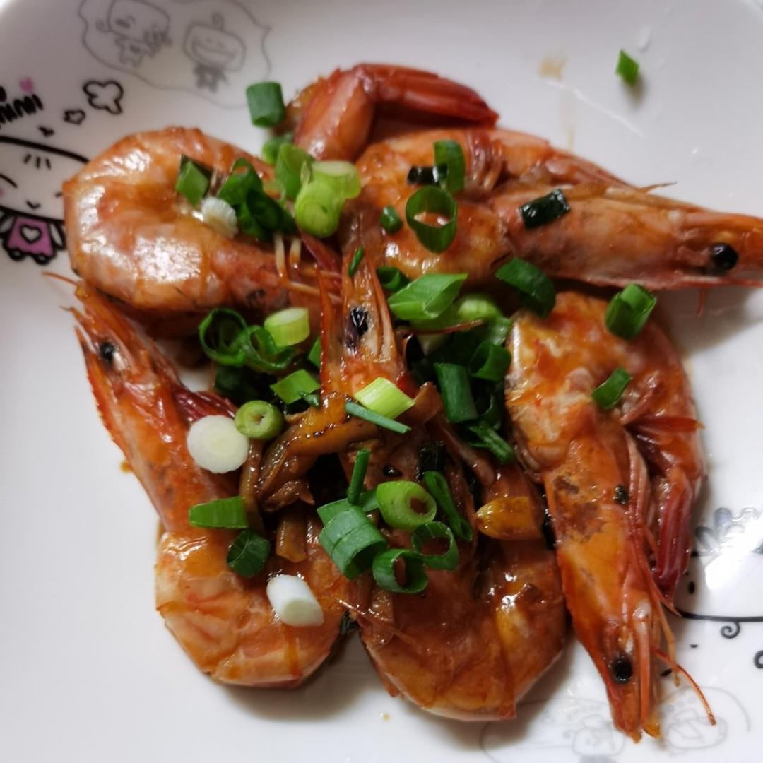 家庭版油焖大虾