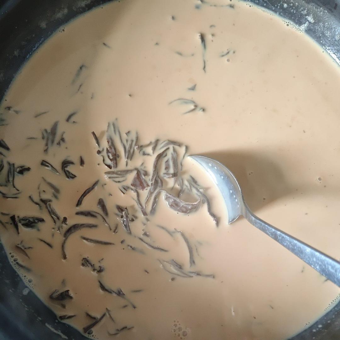 自制原味奶茶
