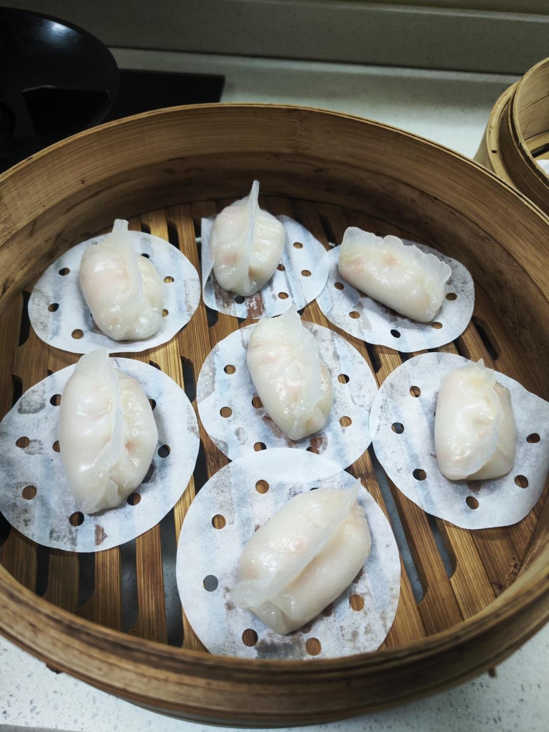 水晶虾饺，老广最爱的一盅两件