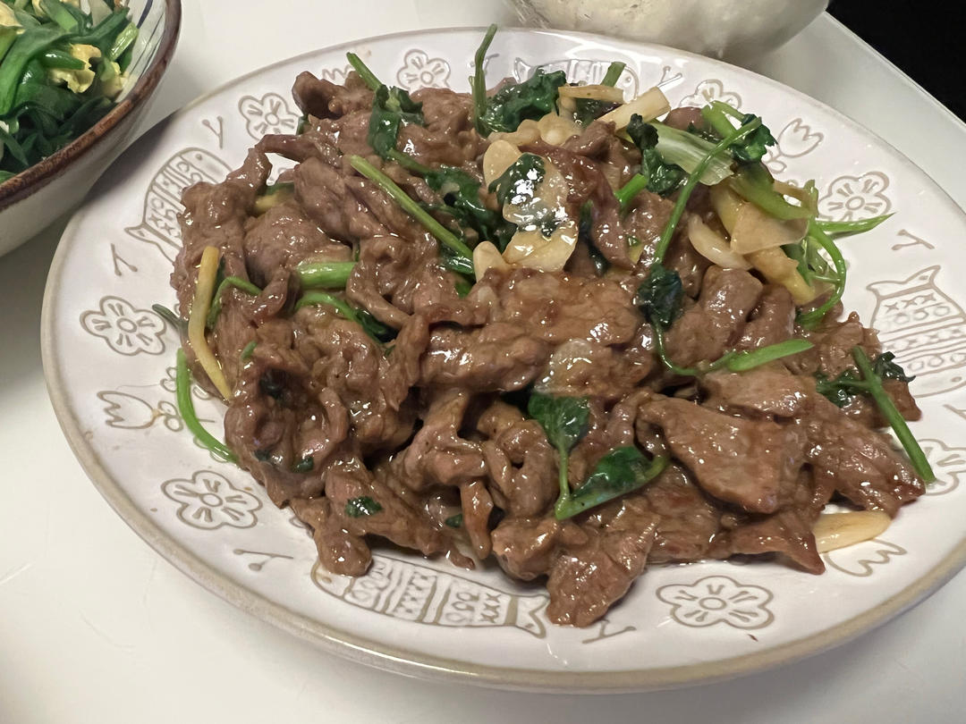 香菜牛肉