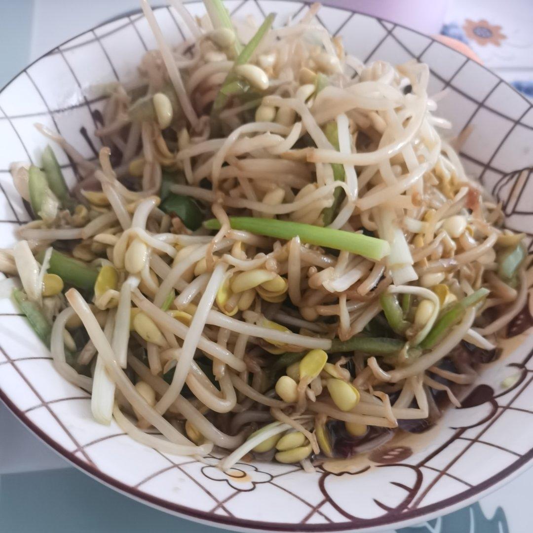 超爽口美味凉拌黄豆芽