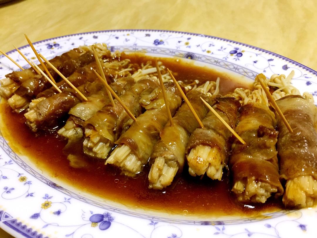 肥牛金针菇卷