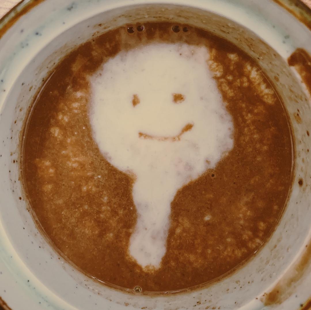 【意外的燕麦奶拉花】之可可拿铁&抹茶拿铁