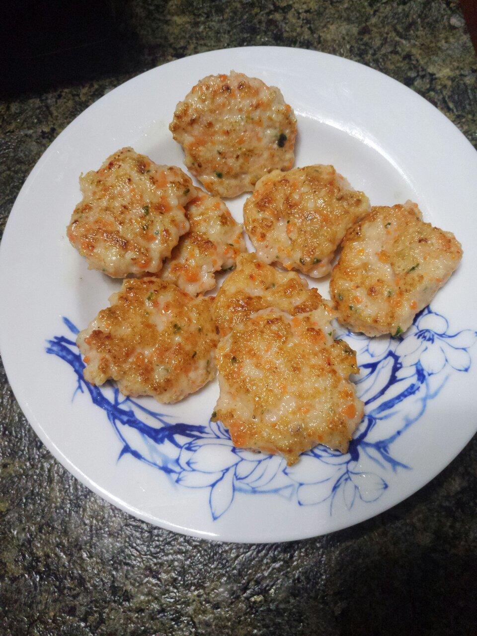 香煎虾饼