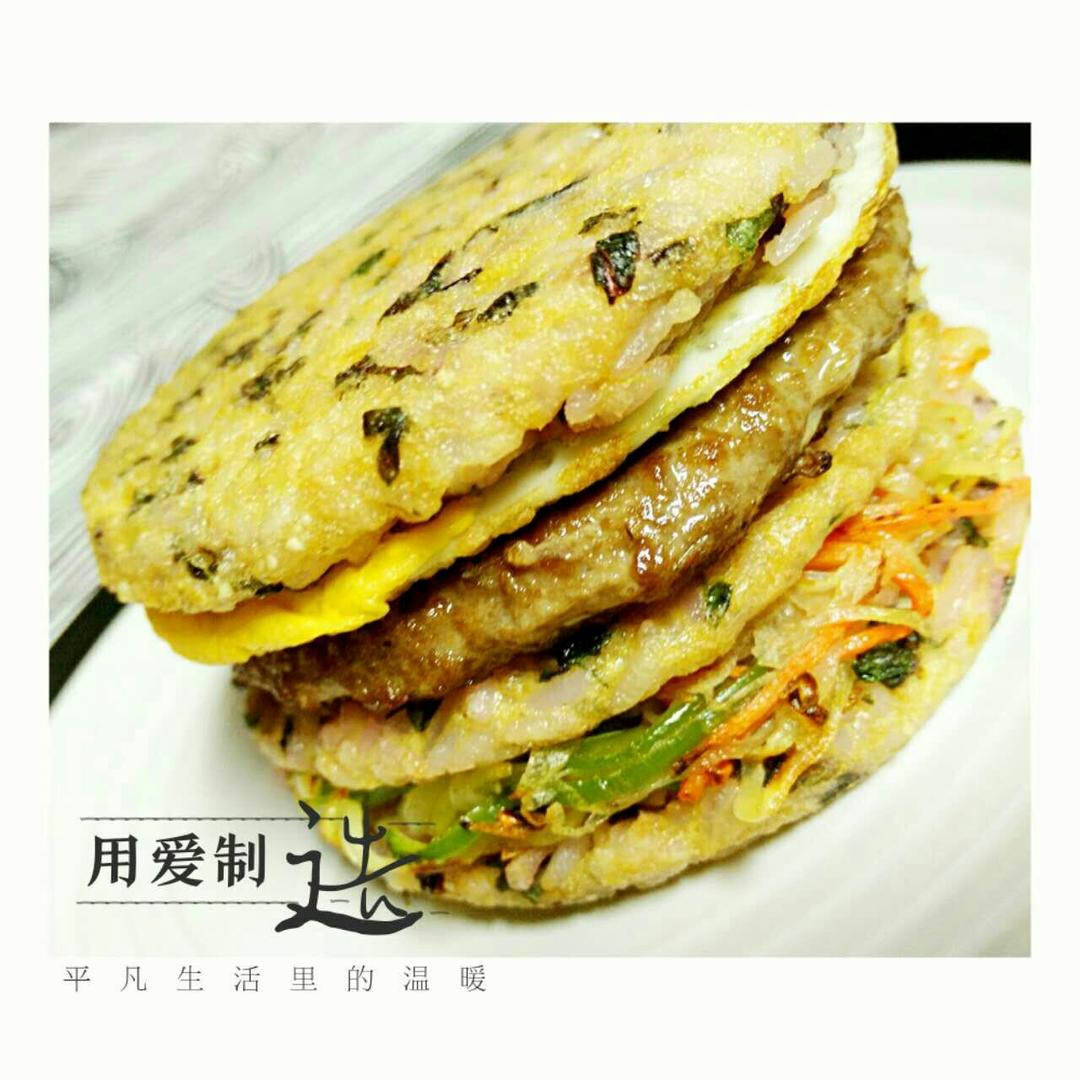 米汉堡（香酥鸡肉）