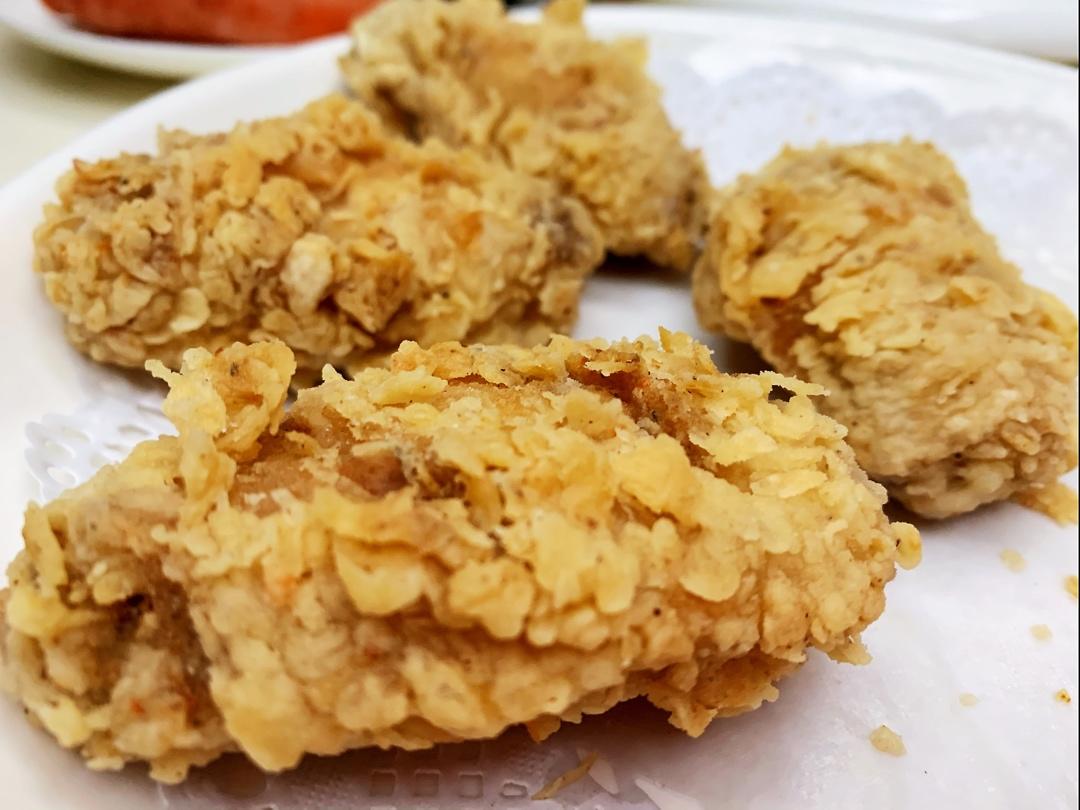 香辣鸡翅，劲脆酥香