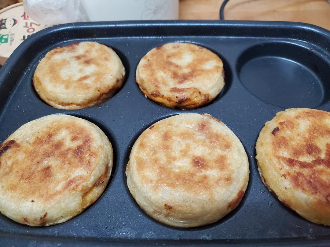 早餐霸王~沉甸甸鸡蛋汉堡