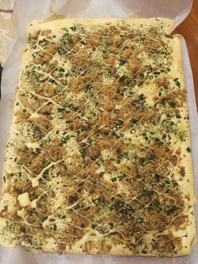 香葱肉松火腿蛋糕（不用水浴也可以超级嫩！）