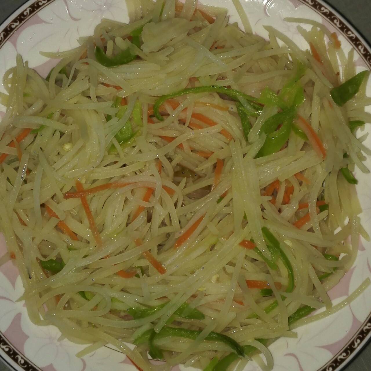 素净土豆丝