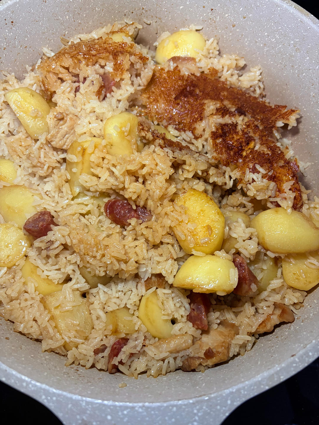 小土豆焖饭