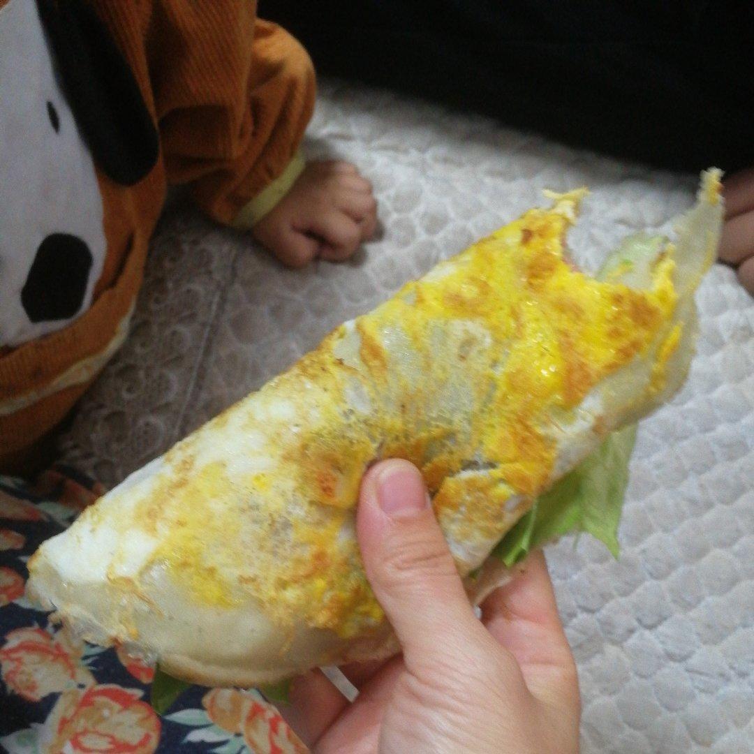 平底锅煎饼果子