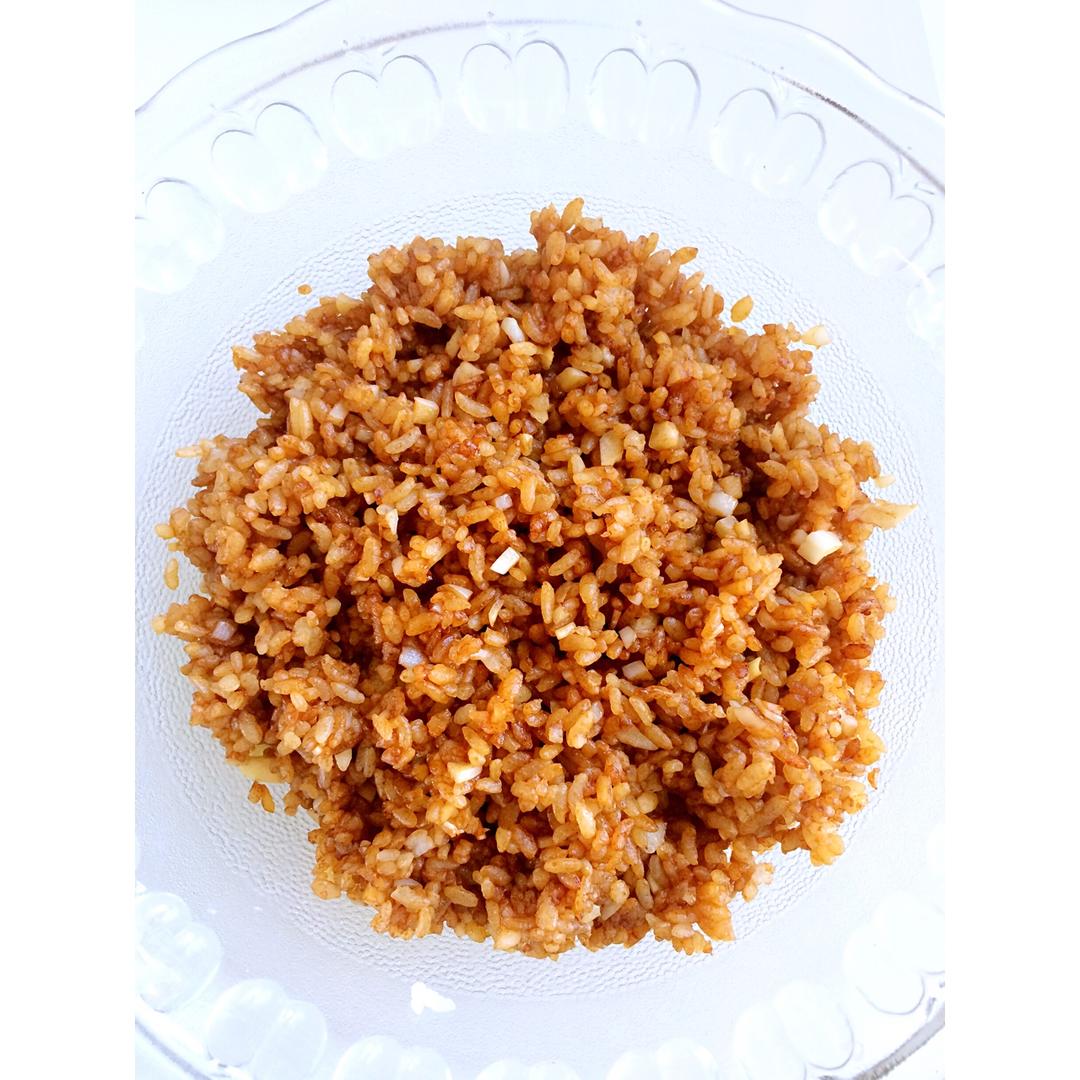 蒜香酱油炒饭