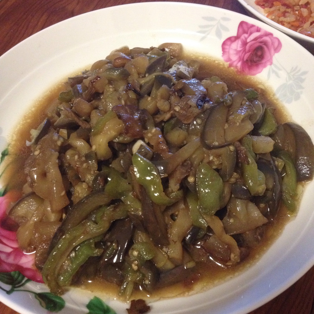 尖椒烧茄子