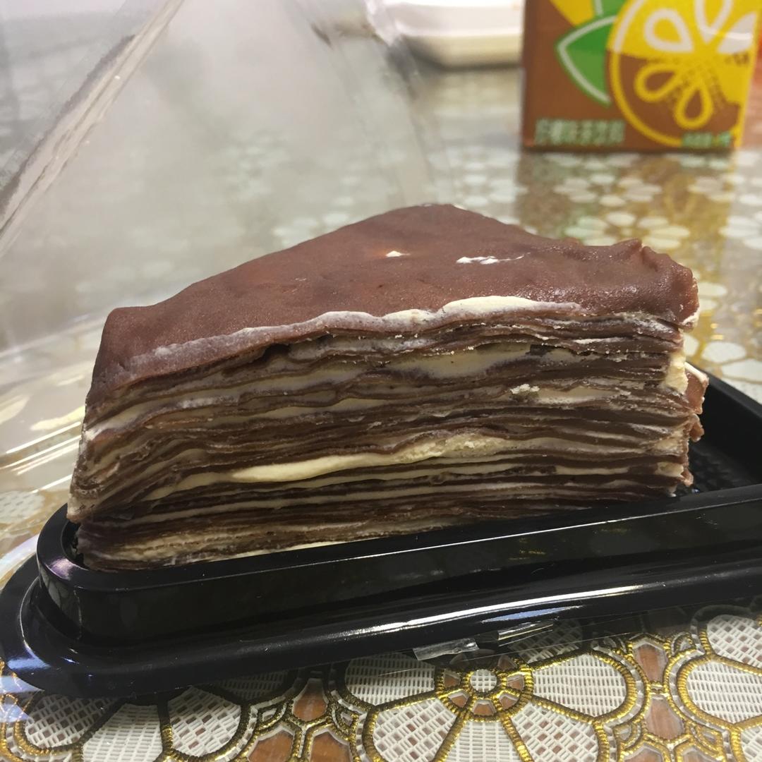 巧克力千层可丽饼