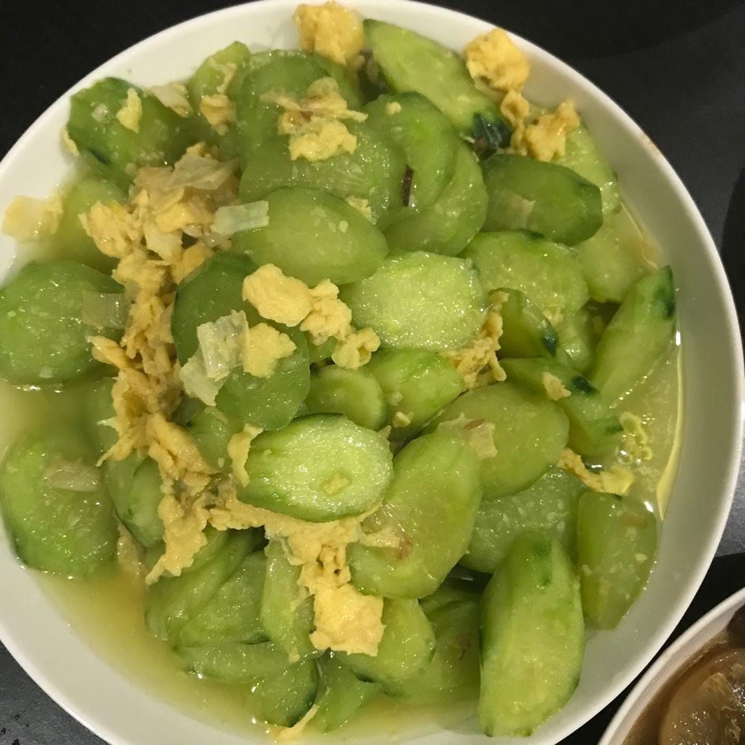 黄瓜炒蛋