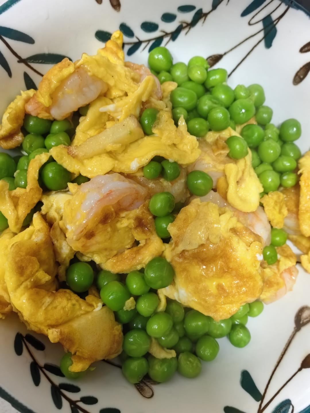 低脂豌豆虾仁滑蛋